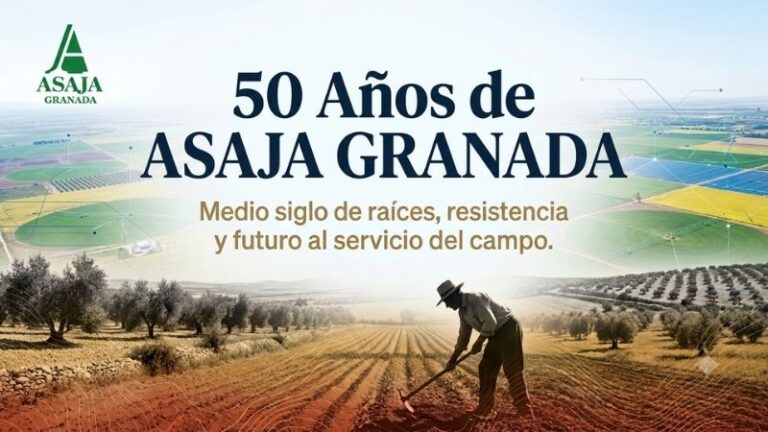 ASAJA GRANADA celebrará el próximo 22 de junio su Asamblea General y dará el pistoletazo de salida a los actos del 50 aniversario