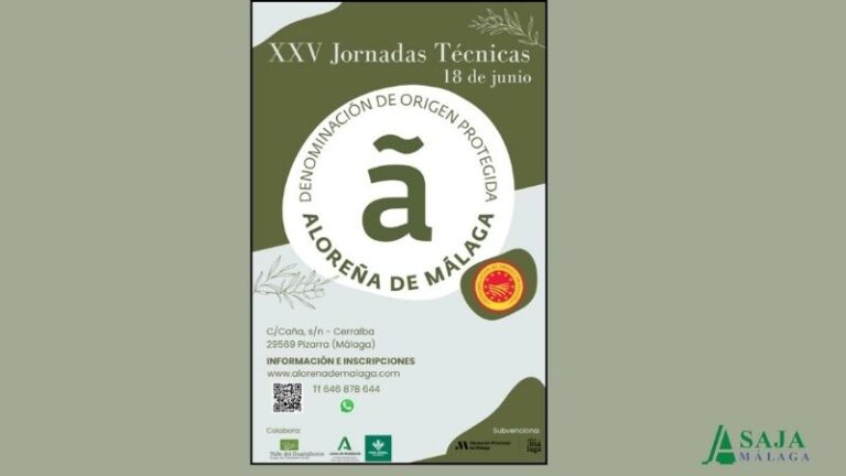 La DOP Aceituna Aloreña de Málaga celebra su XXV Jornada Técnica el 18 de junio