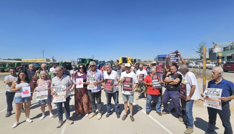 APAG culmina dos protestas en Molina de Aragón y Guadalajara pidiendo la eliminación de los IPPS