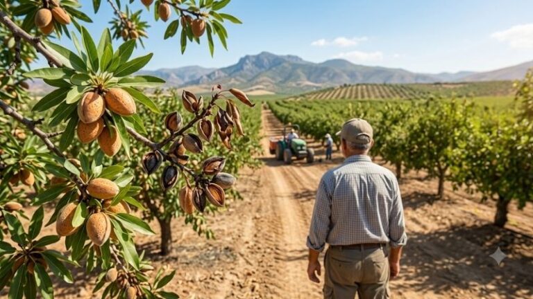 El informe técnico de daños en almendro debe hacerse antes de la cosecha