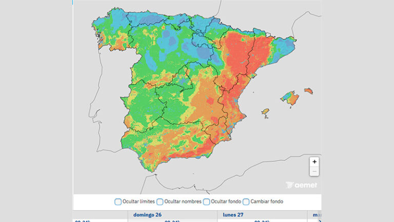El sector espera en que la bajada de las temperaturas se refleje en el mapa del IPP que lleva diez días de prohibiciones y restricciones
