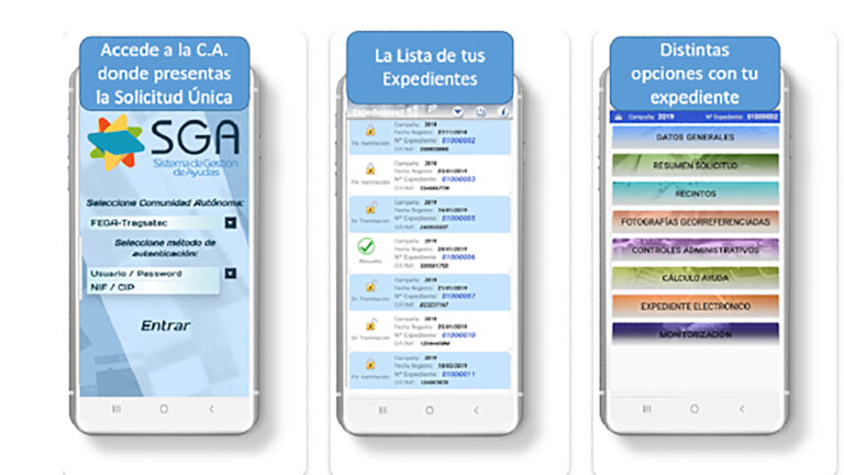 La nueva versión de Sga@pp mejora las ayudas visuales para tomar fotos