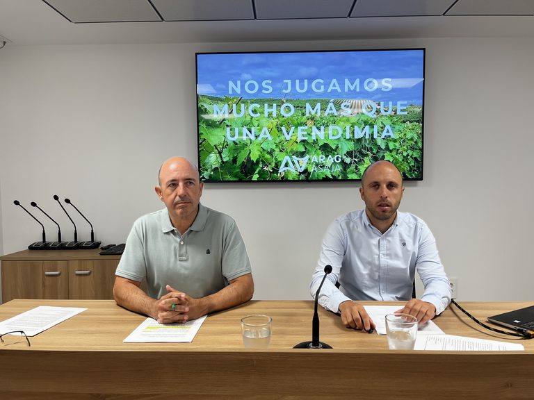 ARAG-ASAJA exige a las bodegas estar a la altura porque nos jugamos mucho más que una vendimia