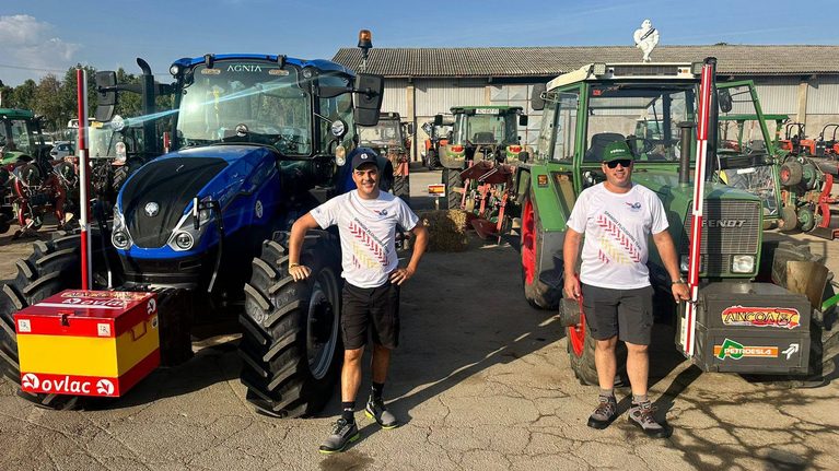 El agricultor Felipe Sevilla representa al campo madrileño en el Mundial de Arada