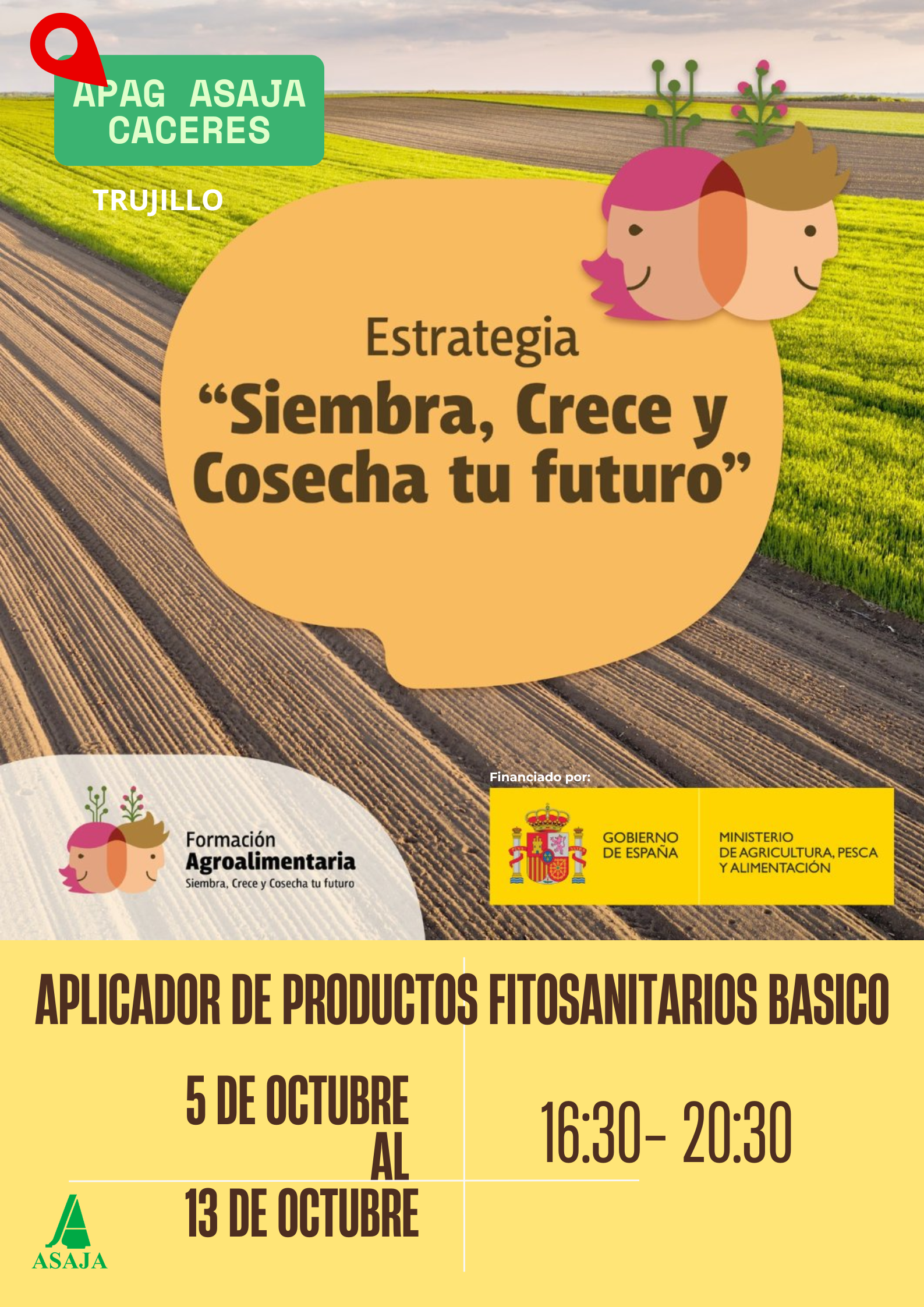 CURSO: Aplicador de productos fitosanitarios NIVEL BÁSICO