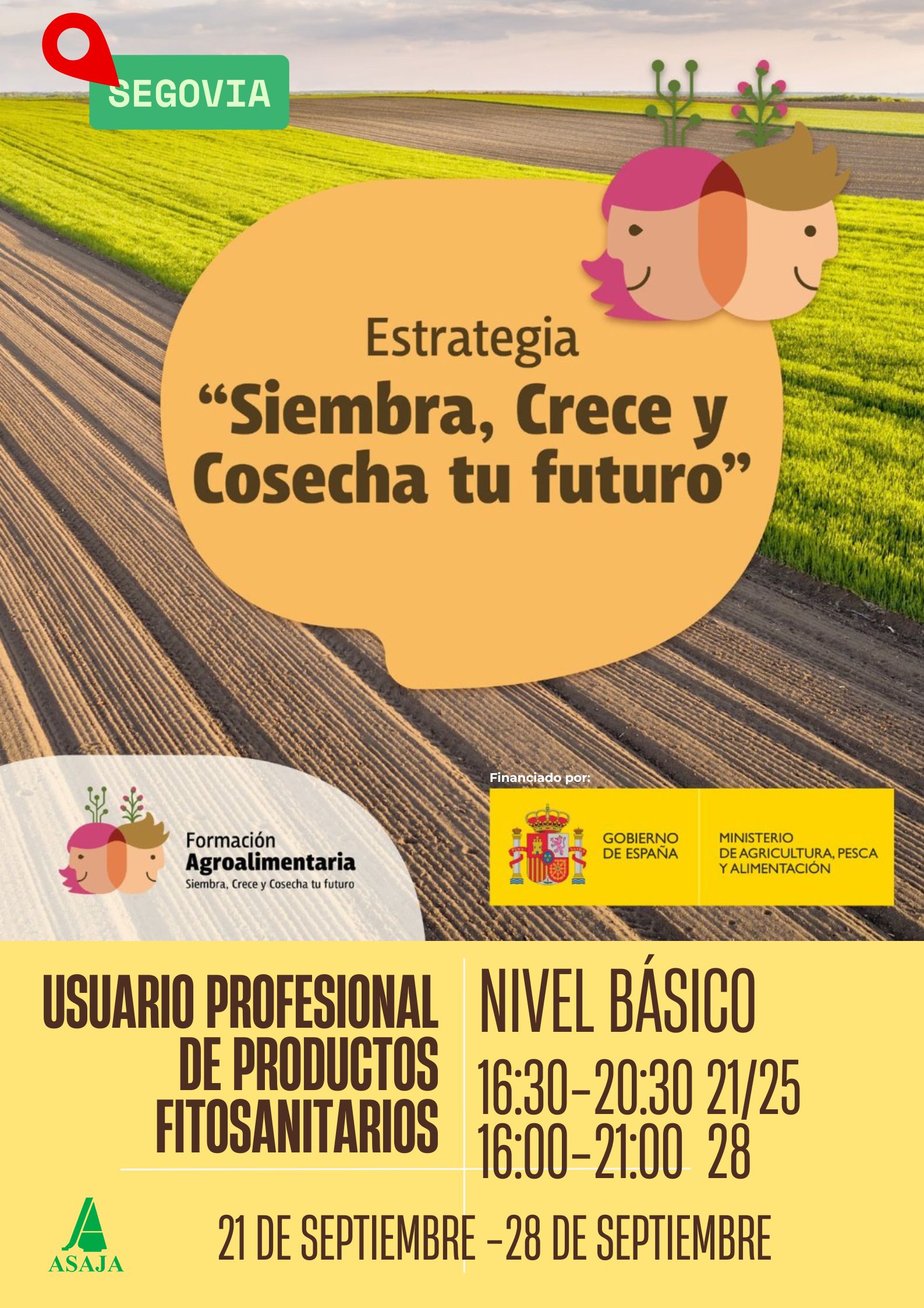 CURSO. Usuario profesional de productos fitosanitarios. NIVEL BASICO