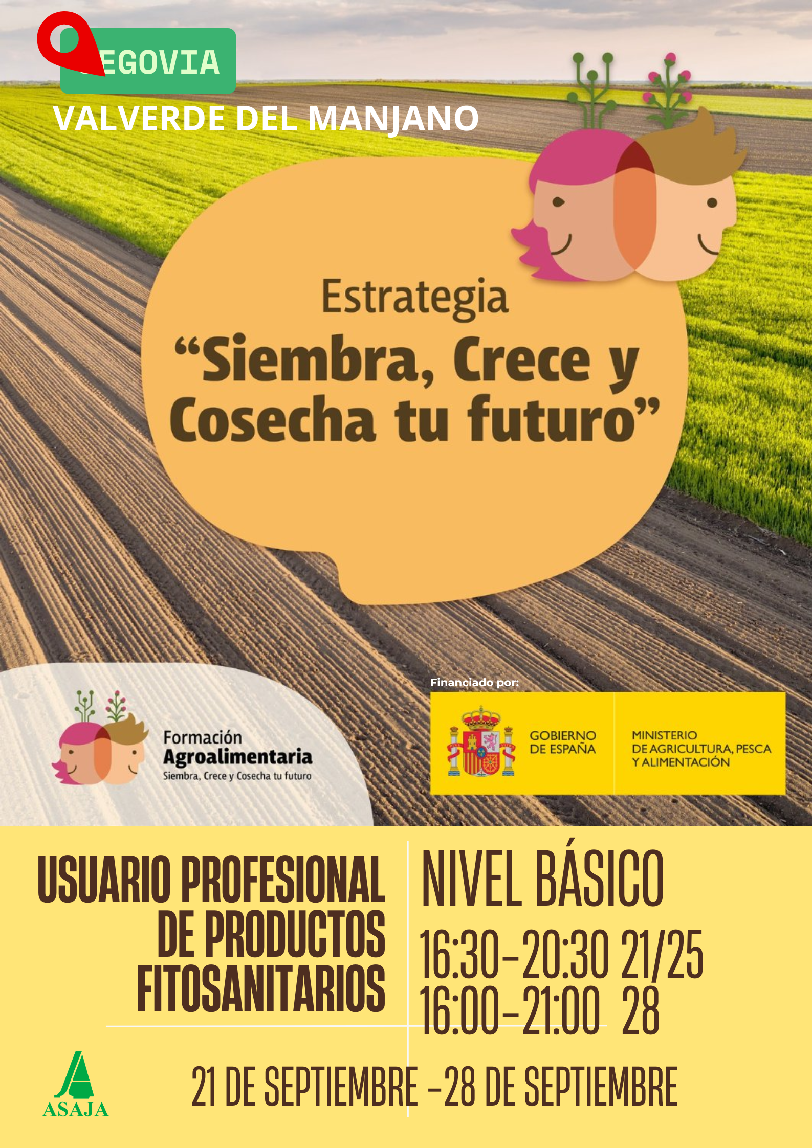CURSO. Usuario profesional de productos fitosanitarios. NIVEL BASICO