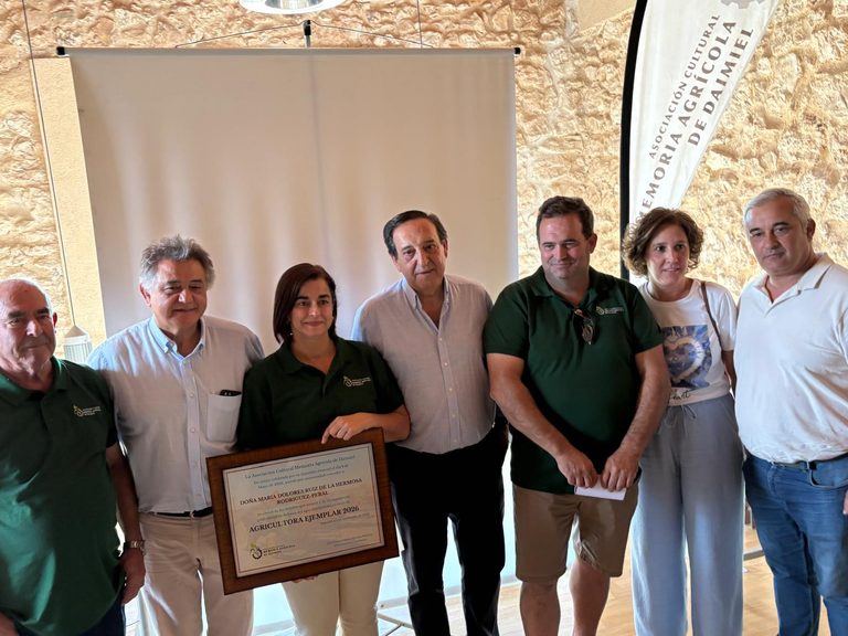 Lola Ruiz de la Hermosa, reconocida como “Agricultora Ejemplar 2026” en Daimiel