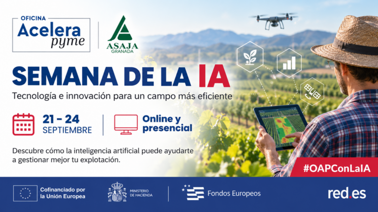 La Oficina Acelera pyme de ASAJA GRANADA participa en la ‘Semana de la IA’ con tres sesiones sobre tecnología y digitalización agraria