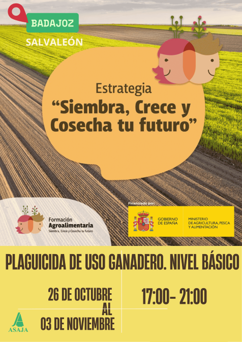 CURSO: Plaguicida uso ganadero. Nivel Básico