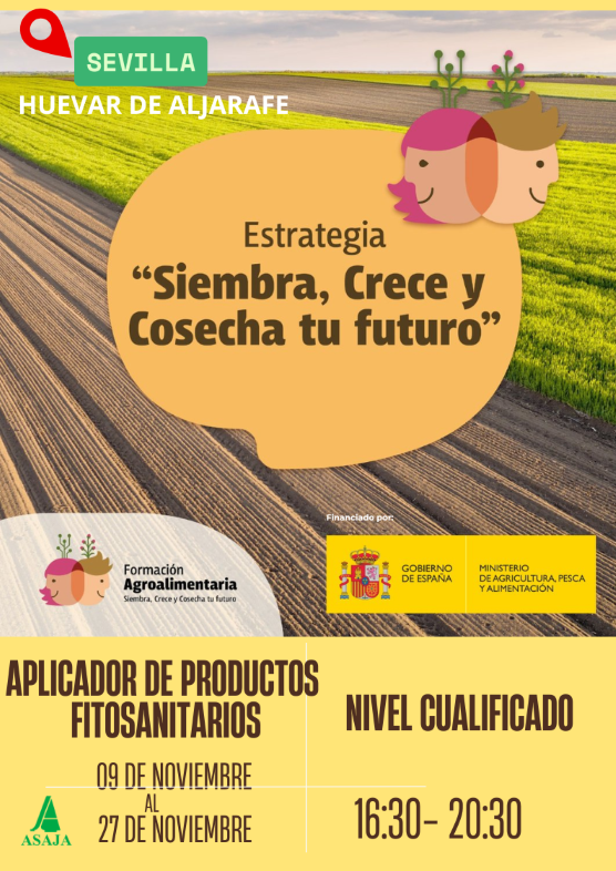 CURSO: Aplicador de Productos Fitosanitarios. NIVEL CUALIFICADO