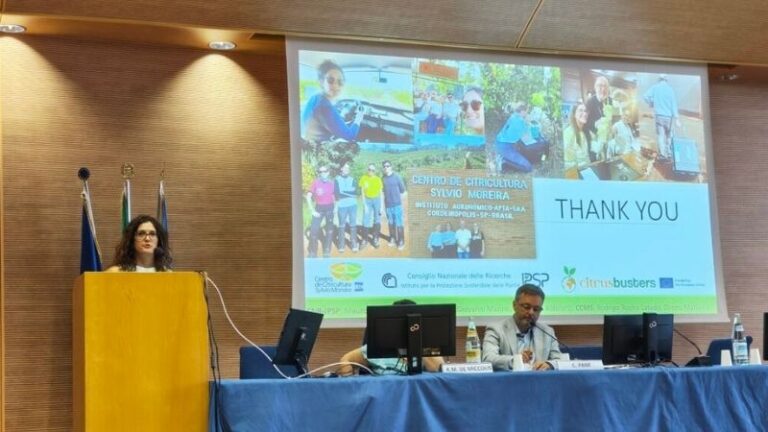 CITRUSBUSTER en la reunión de la Sociedad Italiana de Fitopatología