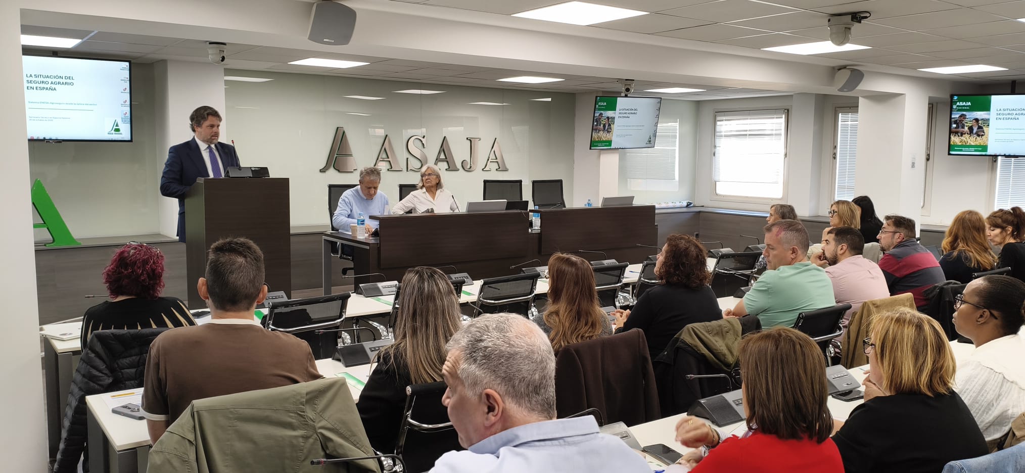 Madrid acoge el Seminario Técnico de ASAJA sobre seguros agrarios para proteger a agricultores y ganaderos
